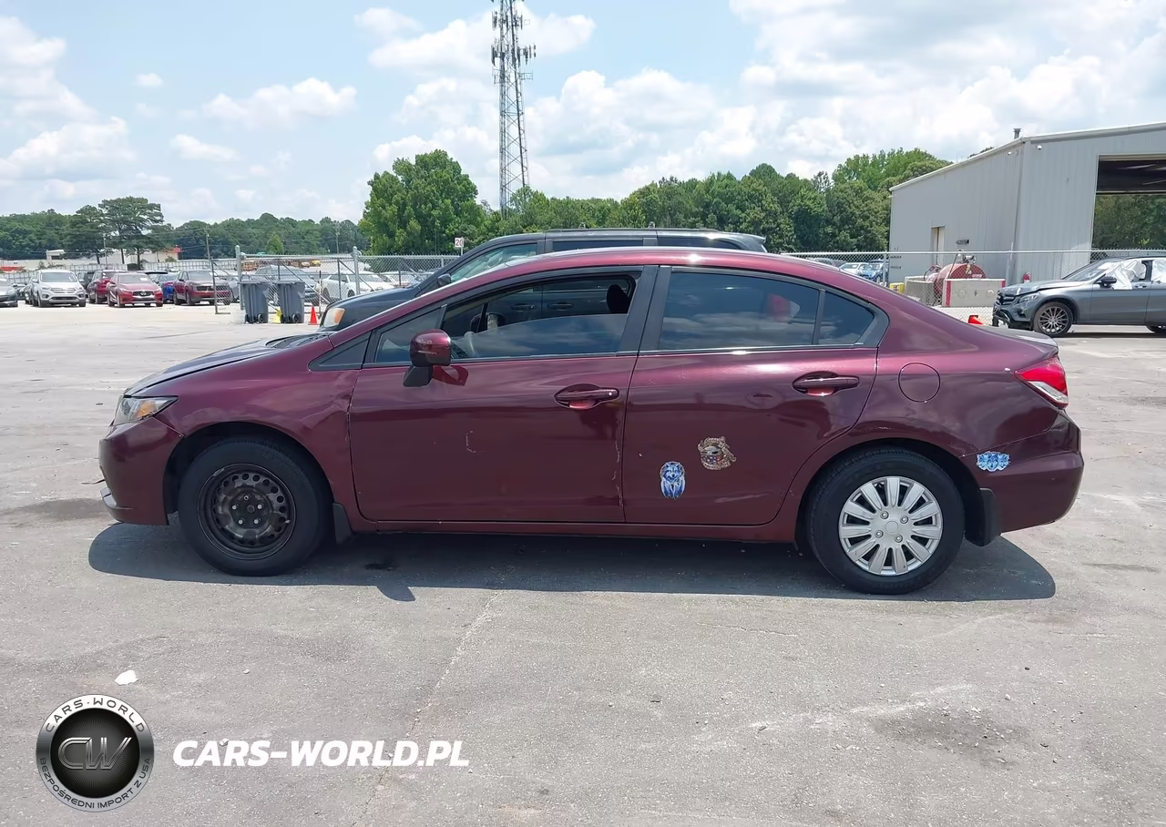 2015 Honda Civic Lx VIN:19XFB2F52FE015442 - 14