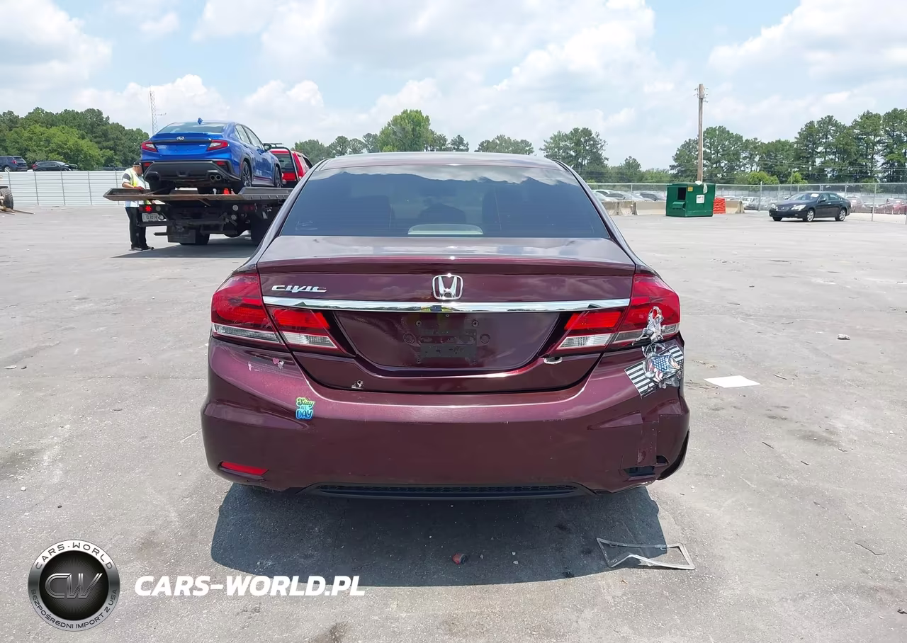 2015 Honda Civic Lx VIN:19XFB2F52FE015442 - 16