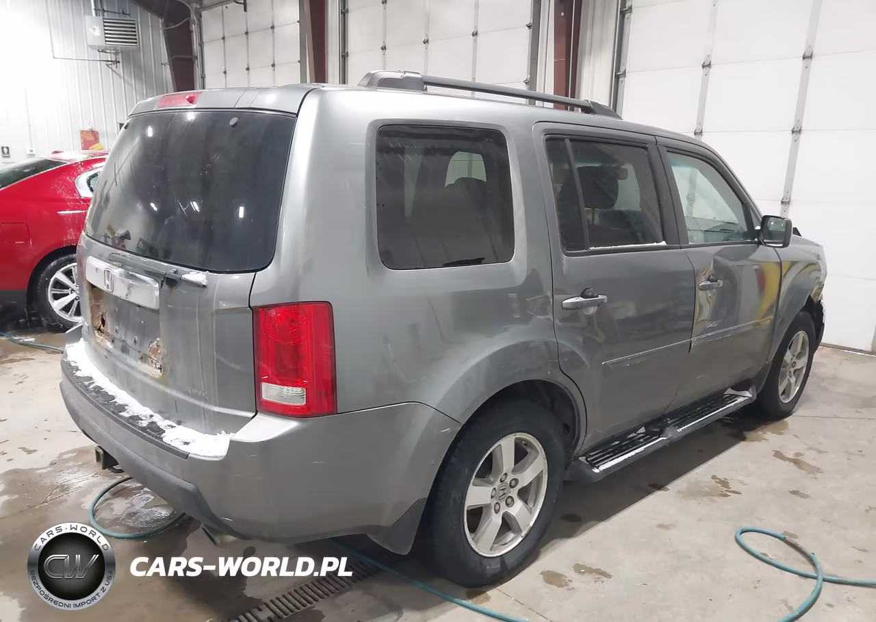 2009 Honda Pilot Ex-L VIN:5FNYF48689B018911 - 4