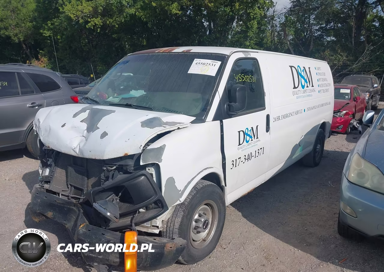 2008 GMC Savana Cargo Van Work Van VIN:1GTGG29C581913118 - 2