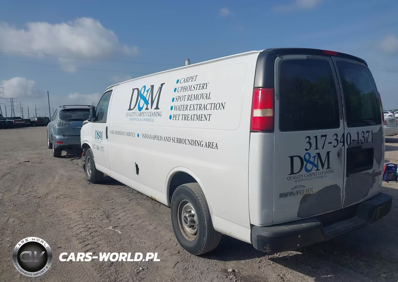 2008 GMC Savana Cargo Van Work Van VIN:1GTGG29C581913118 - 3
