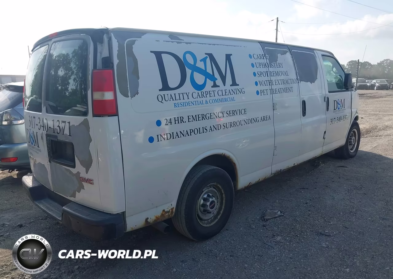 2008 GMC Savana Cargo Van Work Van VIN:1GTGG29C581913118 - 4