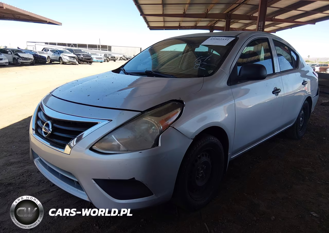 2015 Nissan Versa 1.6 S+ VIN:3N1CN7APXFL859582 - 2