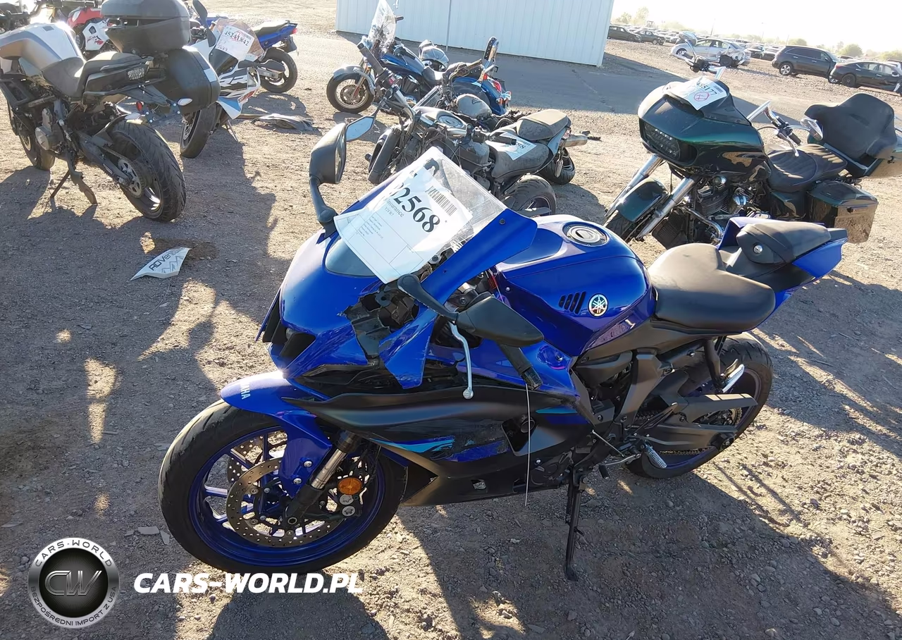 2024 Yamaha Yzfr7 VIN:JYARM38E2RA012411 - 2