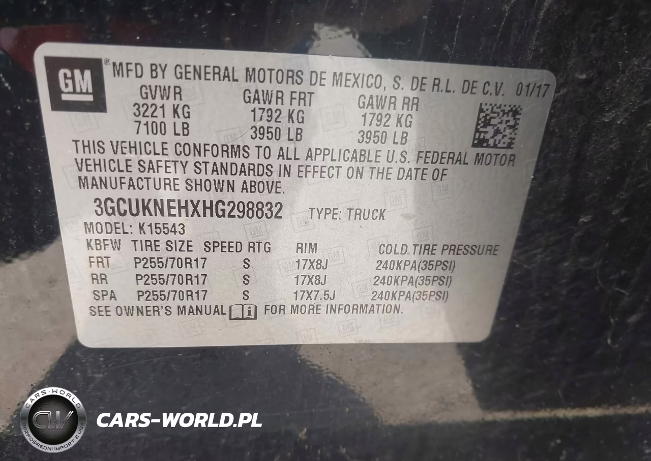 2017 Chevrolet Silverado 1500 Ls VIN:3GCUKNEHXHG298832 - 9