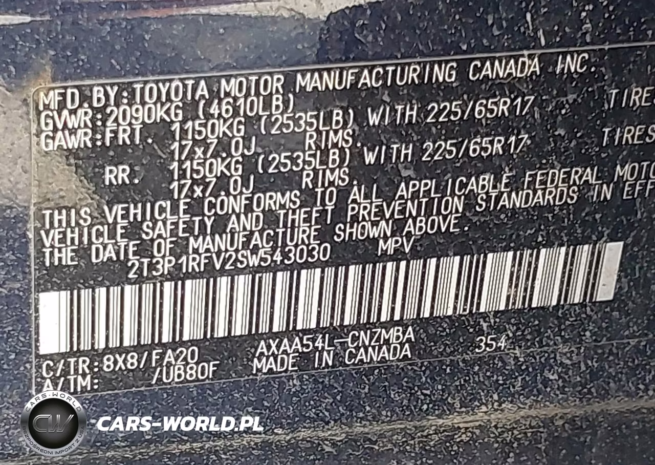 2025 Toyota Rav4 Xle VIN:2T3P1RFV2SW543030 - 9