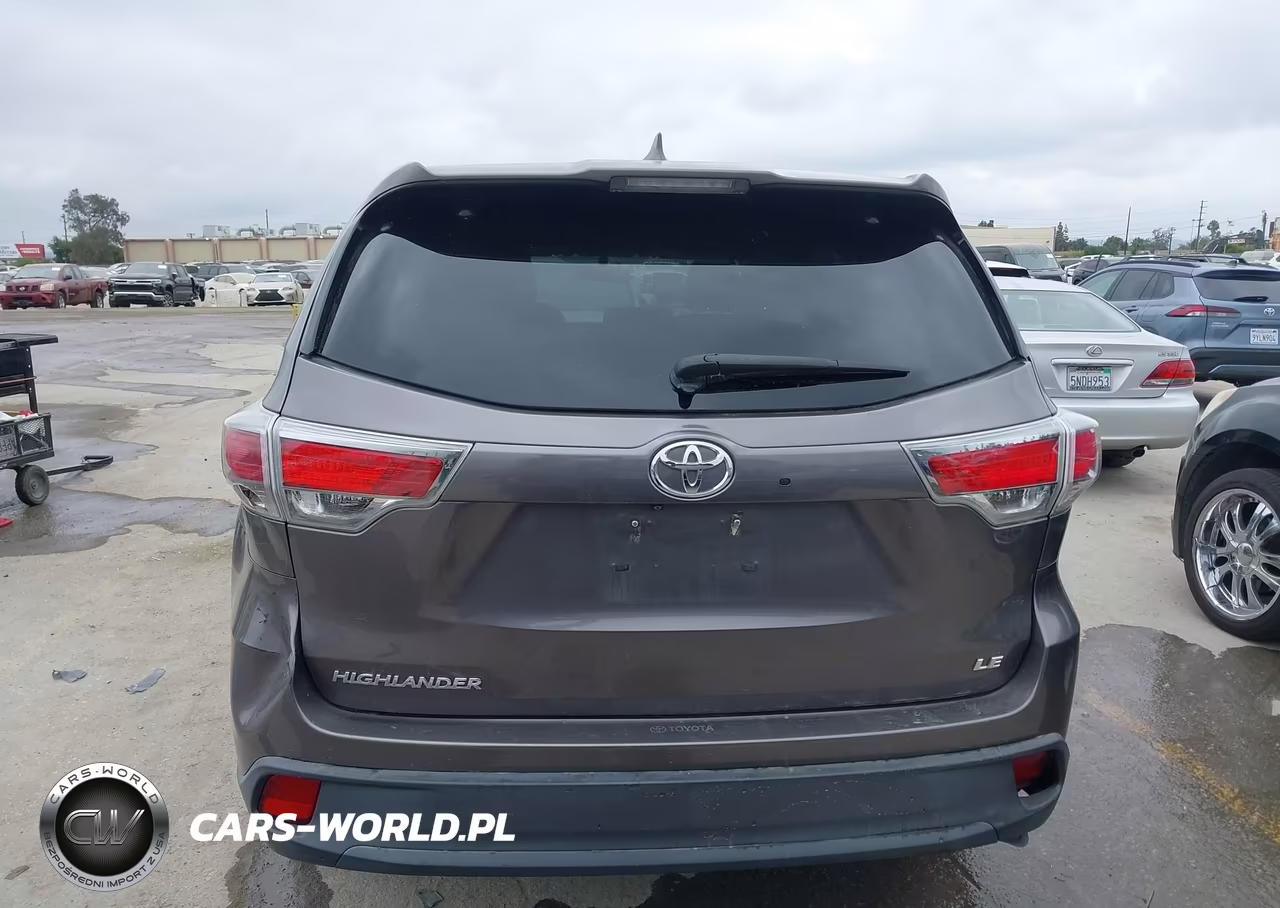 2014 Toyota Highlander Le Plus V6 VIN:5TDZKRFH7ES030538 - 16
