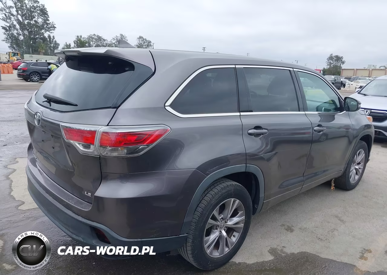 2014 Toyota Highlander Le Plus V6 VIN:5TDZKRFH7ES030538 - 4