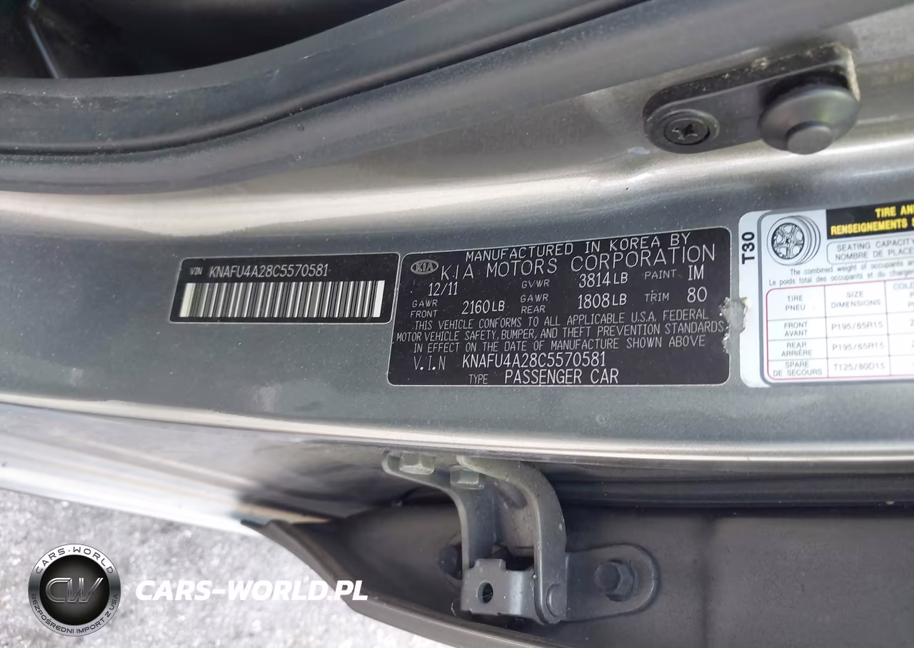 2012 Kia Forte Ex VIN:KNAFU4A28C5570581 - 9
