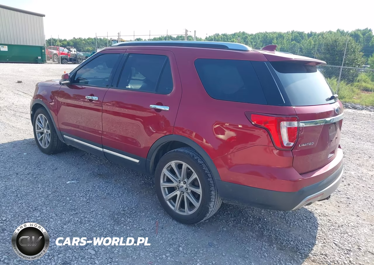 2017 Ford Explorer Limited VIN:1FM5K7F87HGC93397 - 3