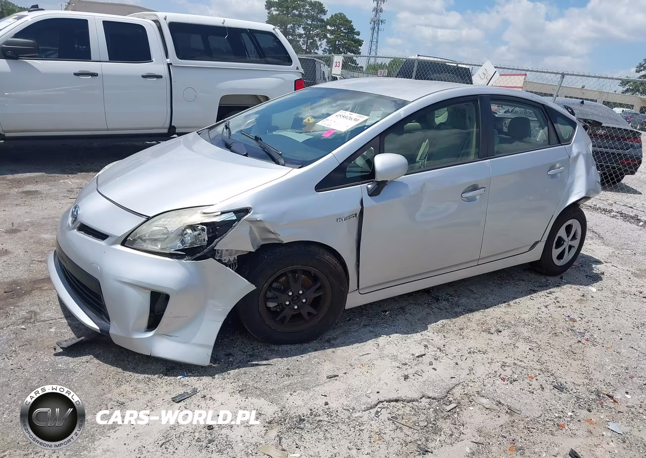 2013 Toyota Prius Two VIN:JTDKN3DU6D1627424 - 2