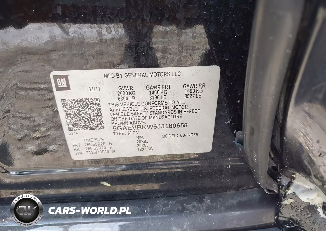 2018 Buick Enclave Premium VIN:5GAEVBKW6JJ160658 - 9