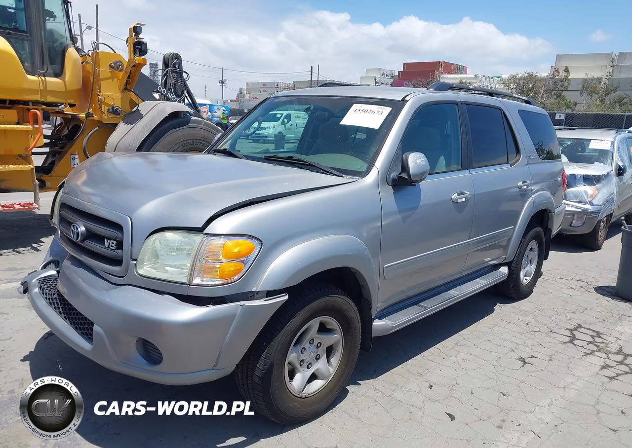 2002 Toyota Sequoia Sr5 V8 VIN:5TDZT34AX2S132301 - 2