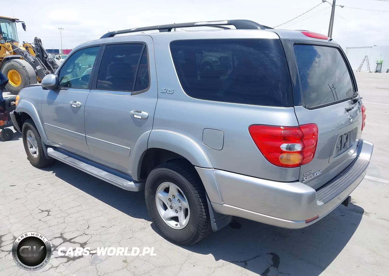 2002 Toyota Sequoia Sr5 V8 VIN:5TDZT34AX2S132301 - 3