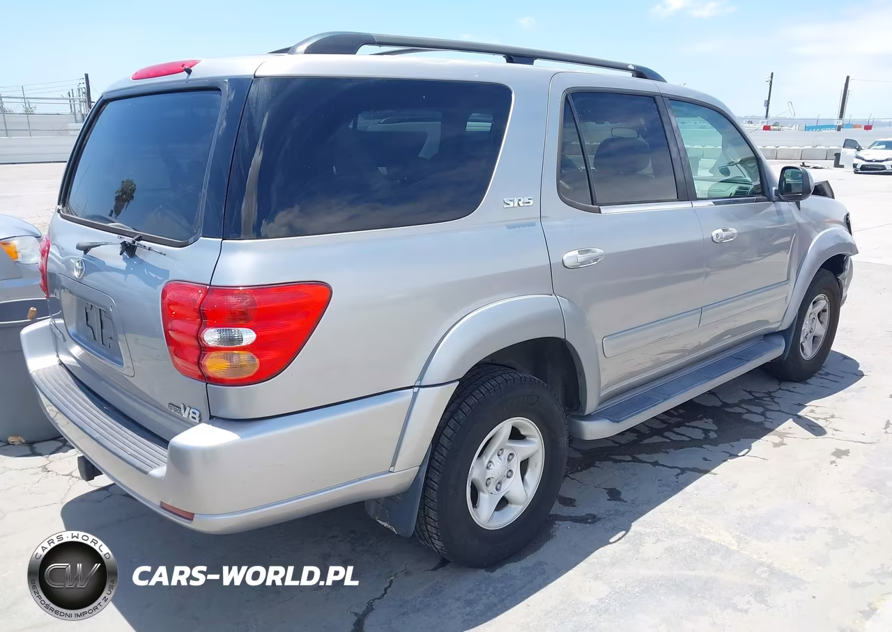 2002 Toyota Sequoia Sr5 V8 VIN:5TDZT34AX2S132301 - 4