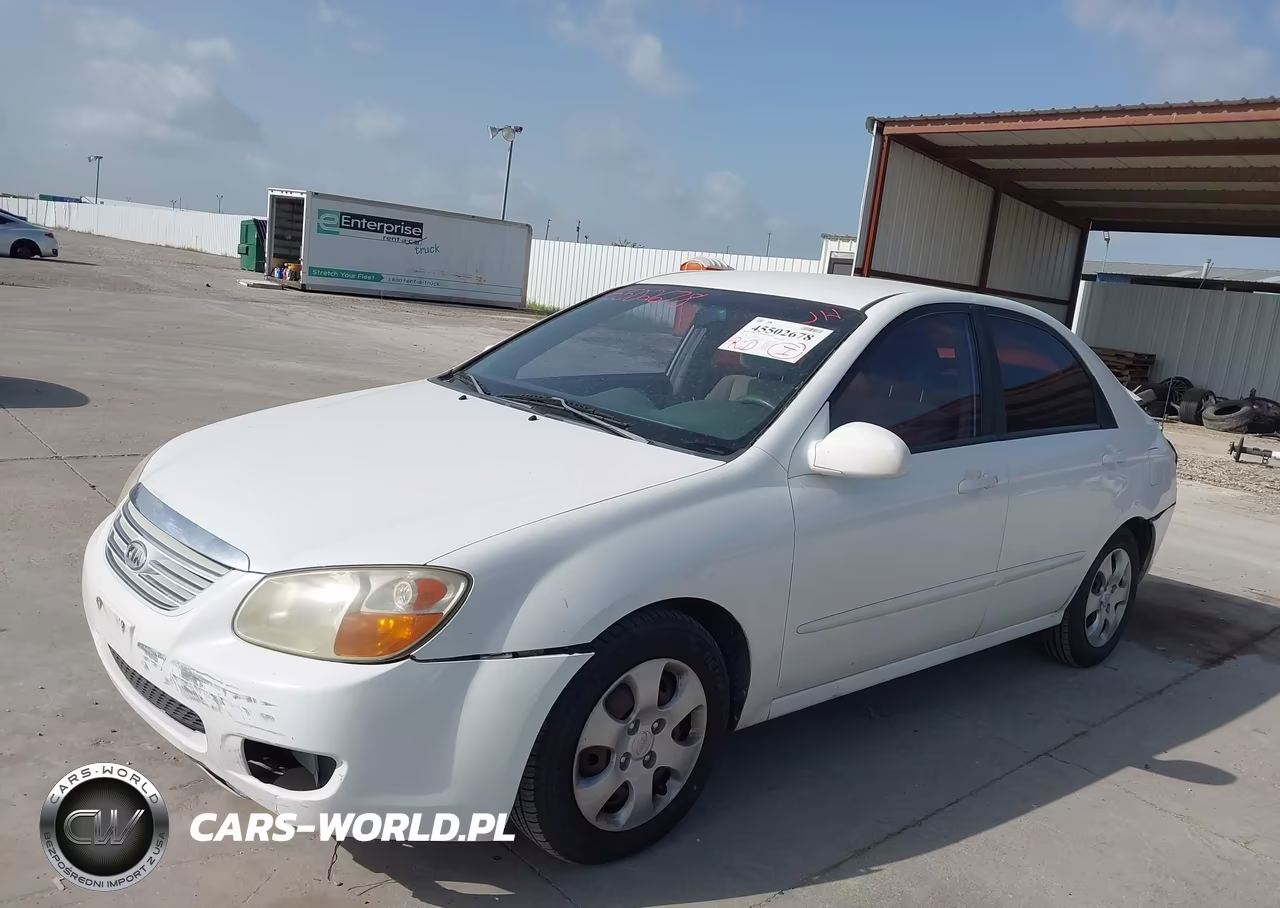 2007 Kia Spectra Ex VIN:KNAFE121175466330 - 2