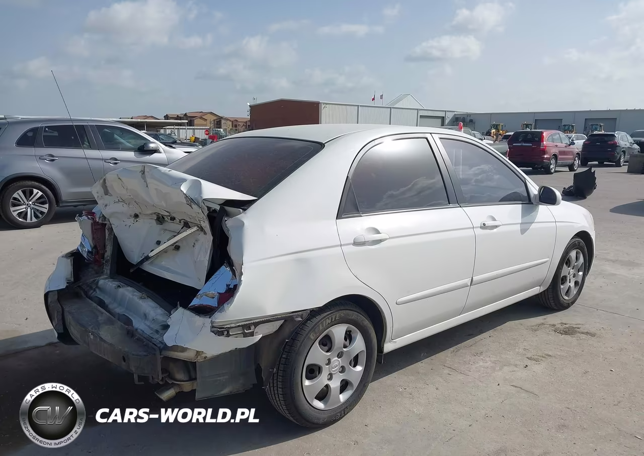 2007 Kia Spectra Ex VIN:KNAFE121175466330 - 4