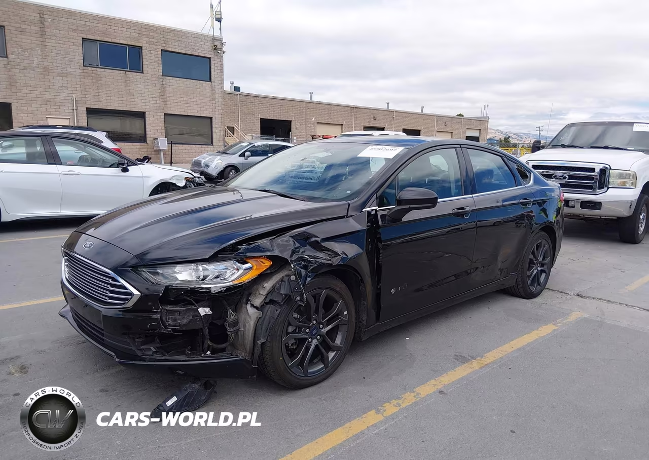2018 Ford Fusion Hybrid Se VIN:3FA6P0LU1JR137525 - 2