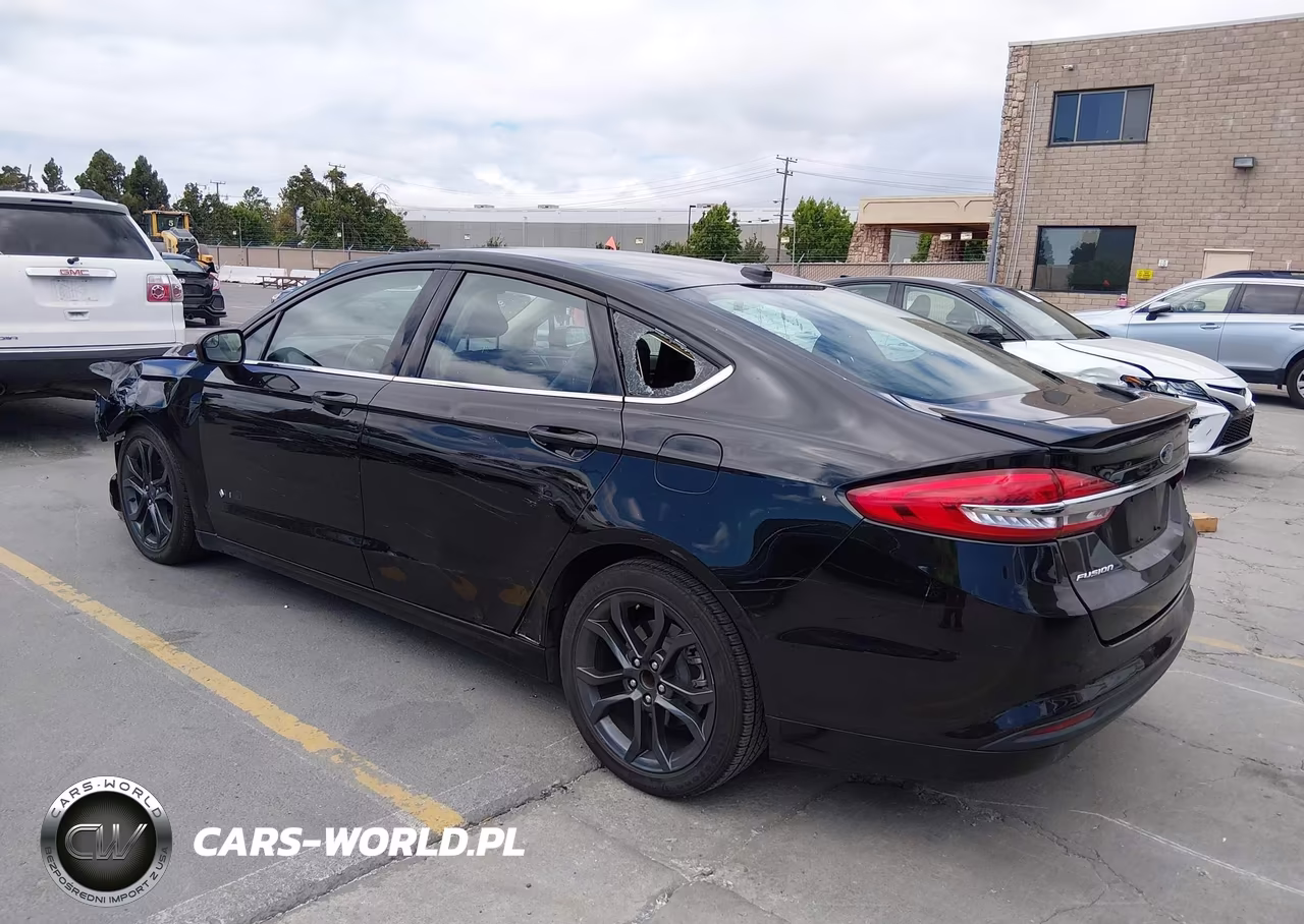 2018 Ford Fusion Hybrid Se VIN:3FA6P0LU1JR137525 - 3