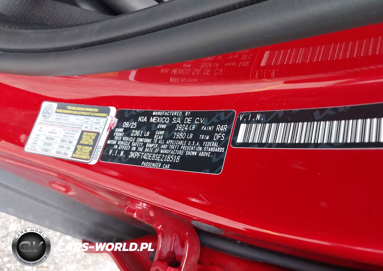 2025 Kia K4 Lxs VIN:3KPFT4DE8SE218518 - 9