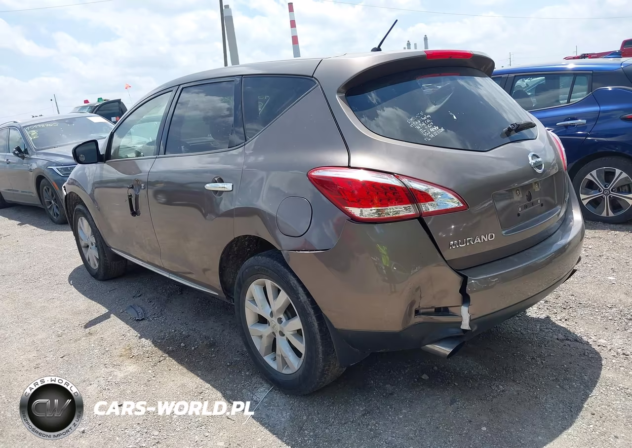 2014 Nissan Murano S VIN:JN8AZ1MW9EW522519 - 3