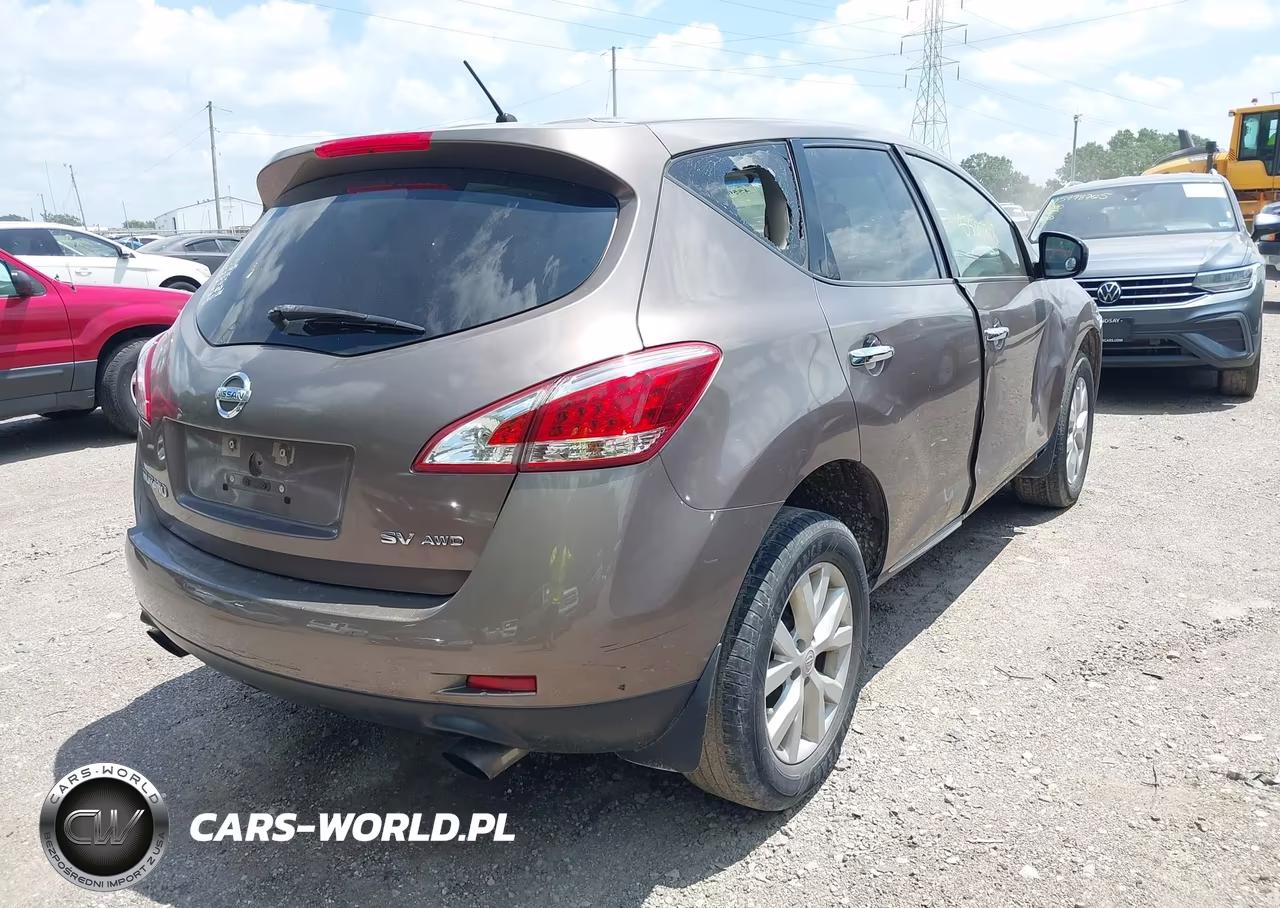 2014 Nissan Murano S VIN:JN8AZ1MW9EW522519 - 4