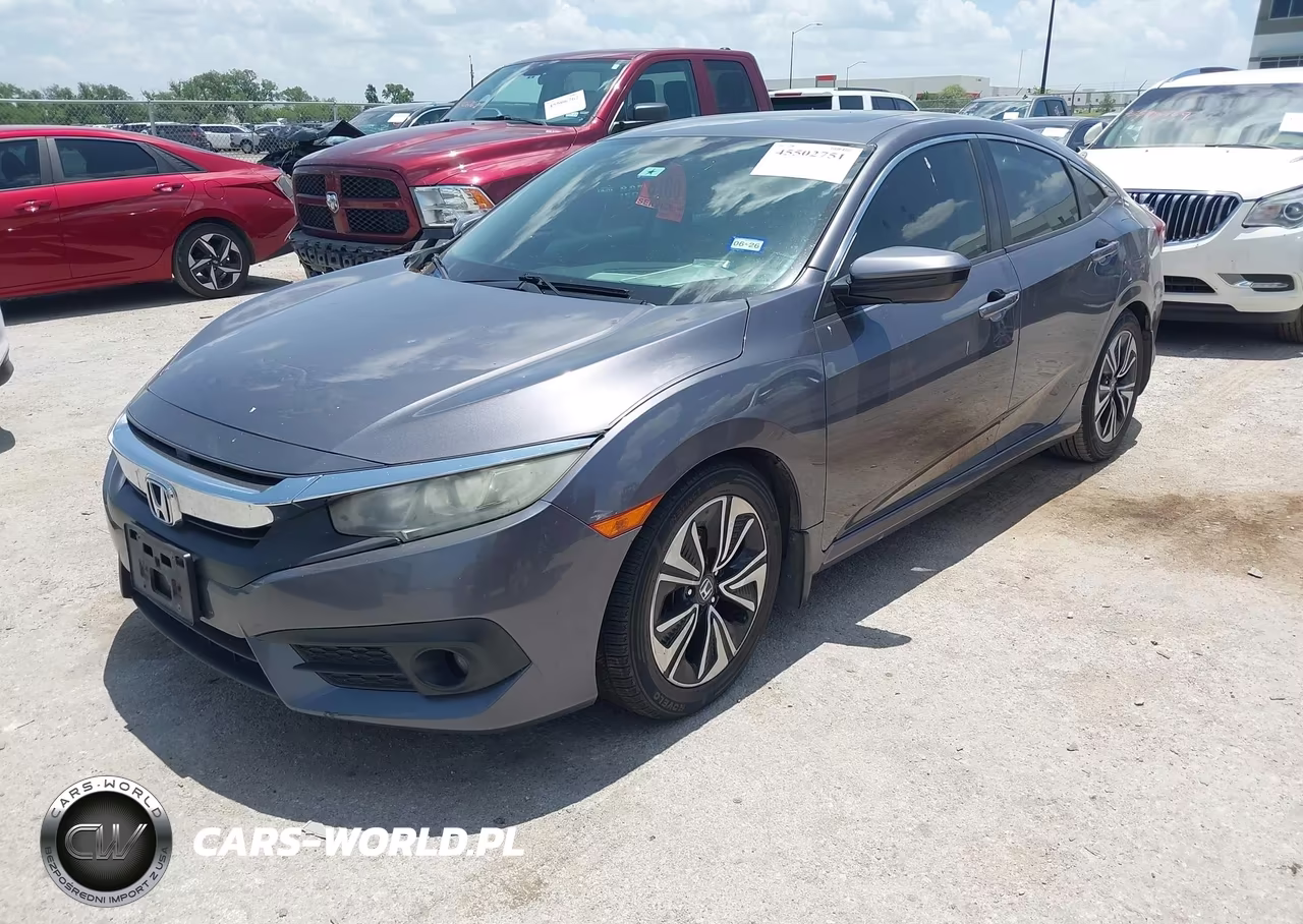 2016 Honda Civic Ex-T VIN:19XFC1F30GE009517 - 2