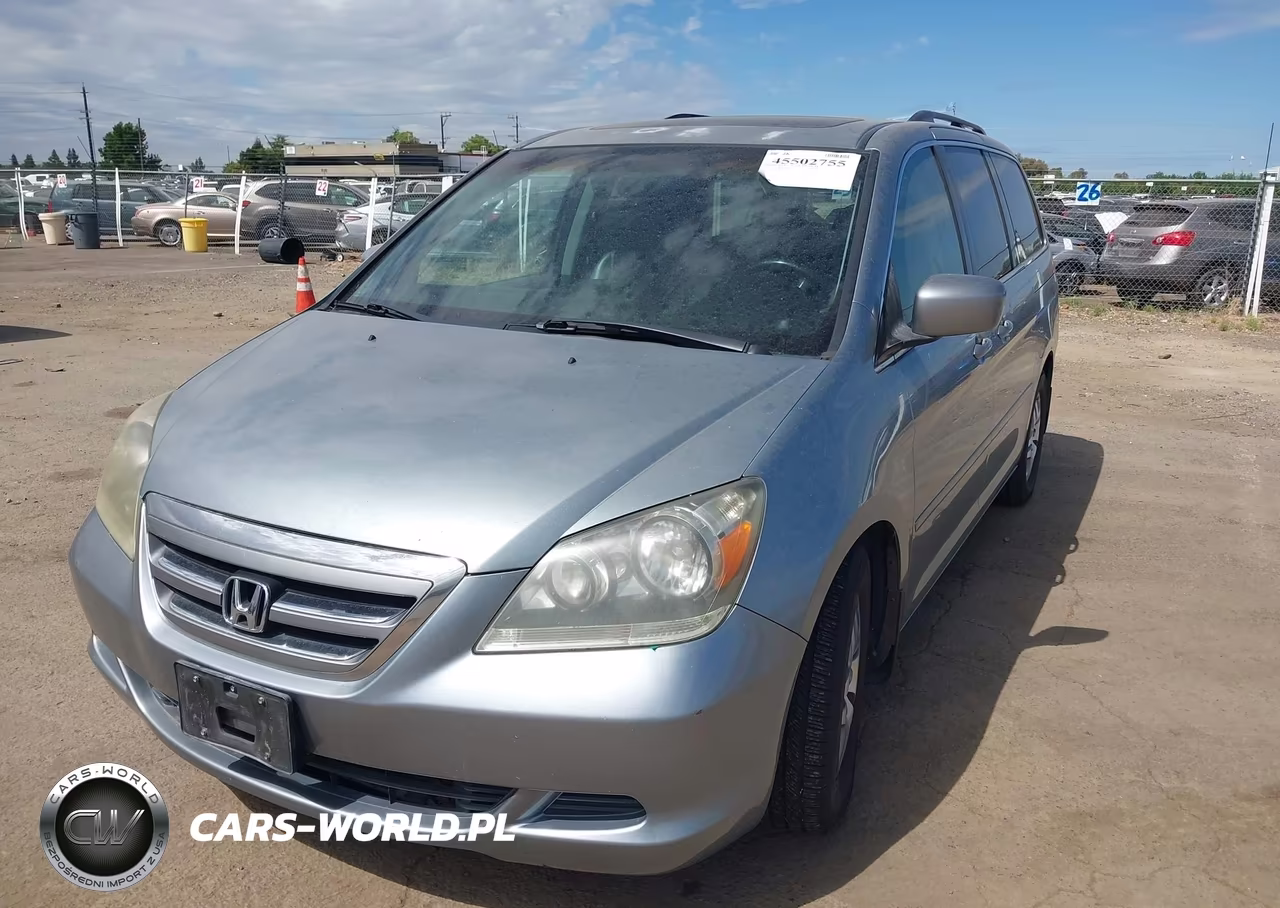2007 Honda Odyssey Ex-L VIN:5FNRL387X7B018390 - 2