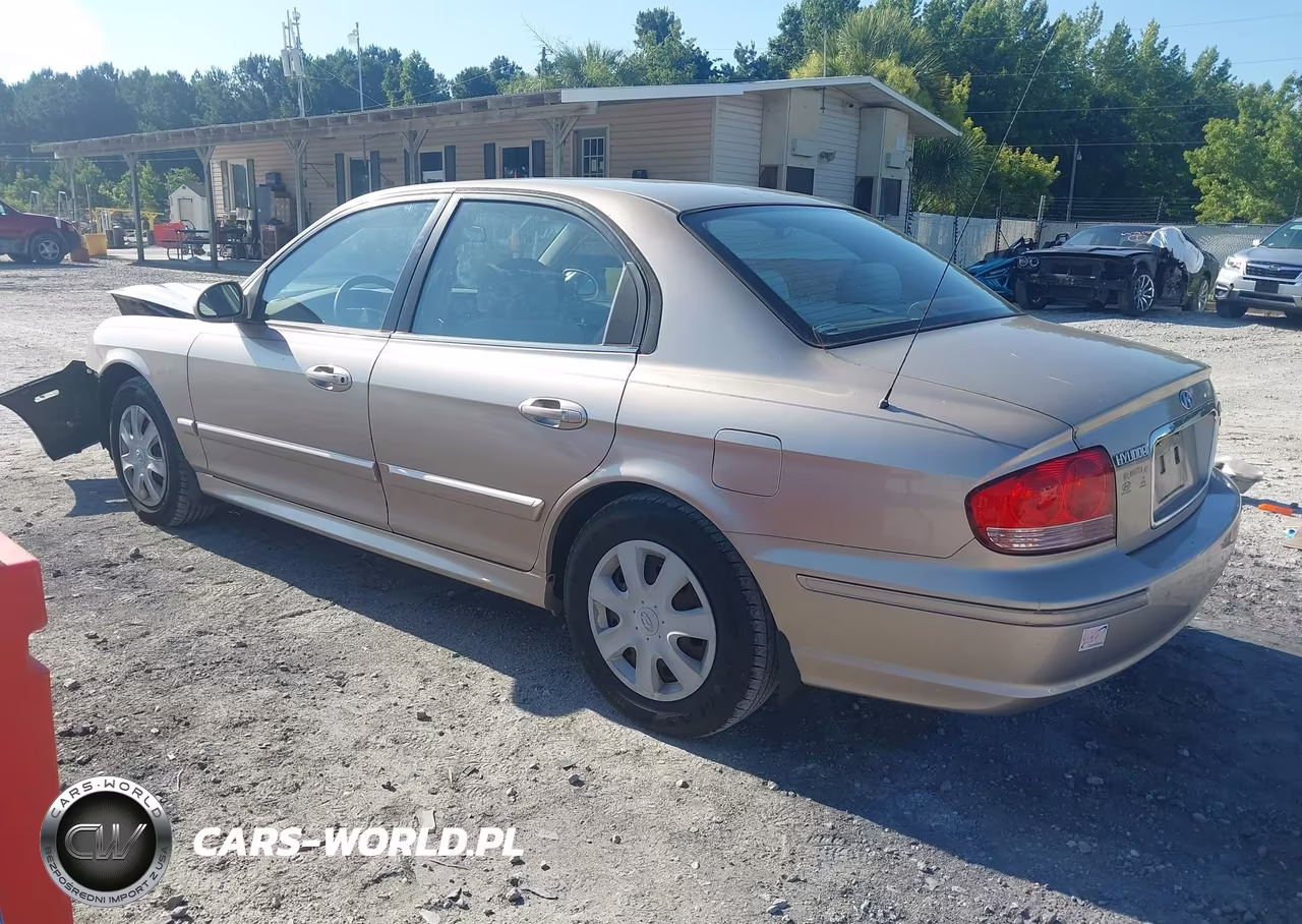 2005 Hyundai Sonata Gl V6 VIN:KMHWF25H95A131329 - 3