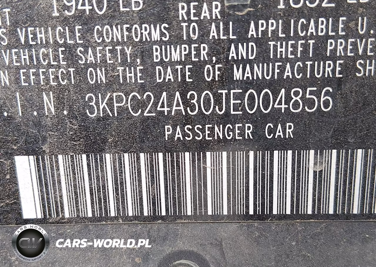 2018 Hyundai Accent Se VIN:3KPC24A30JE004856 - 9