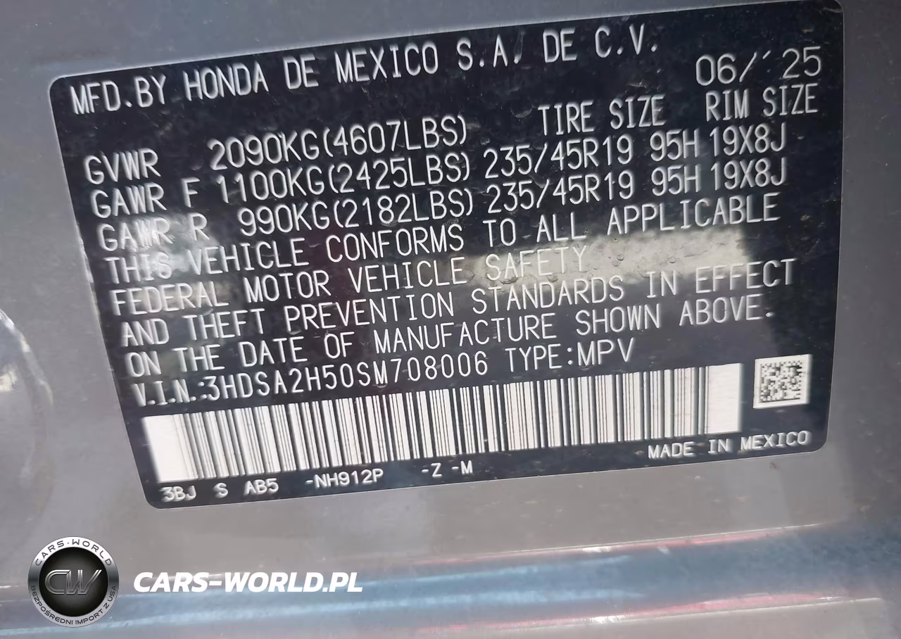 2025 Acura Adx A-Spec VIN:3HDSA2H50SM708006 - 9