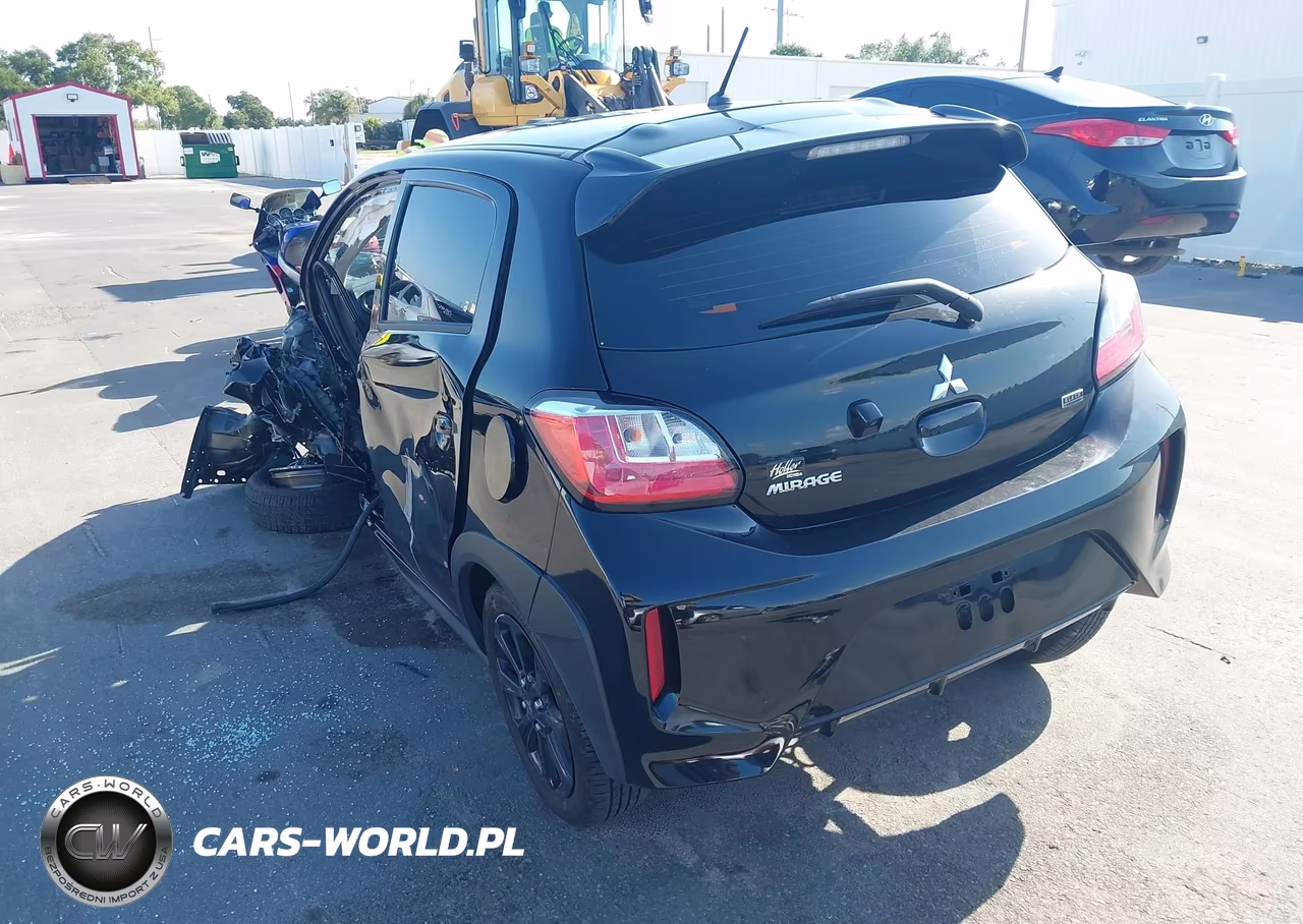 2024 Mitsubishi Mirage Black Edition VIN:ML32AWHJ6RH040171 - 3