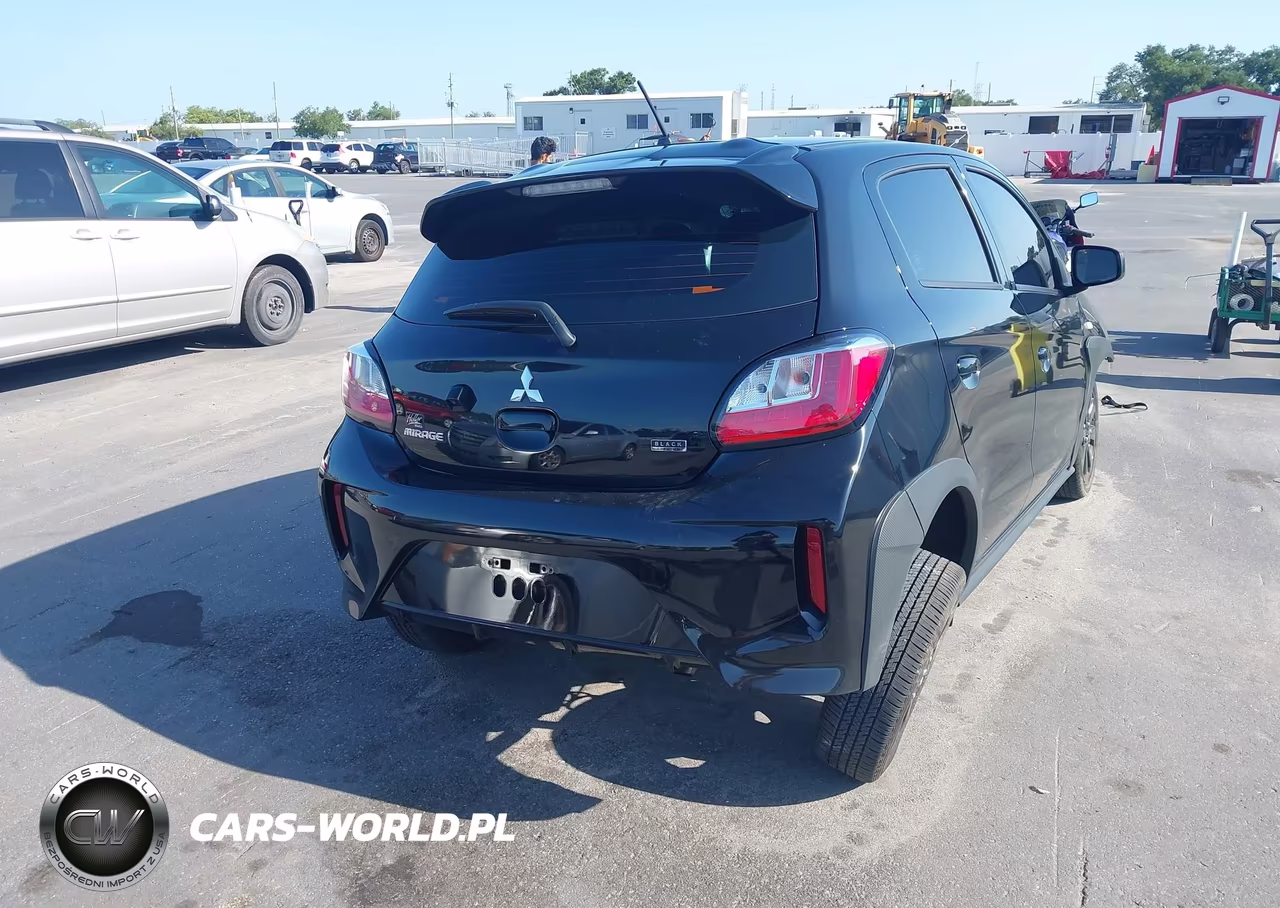 2024 Mitsubishi Mirage Black Edition VIN:ML32AWHJ6RH040171 - 4