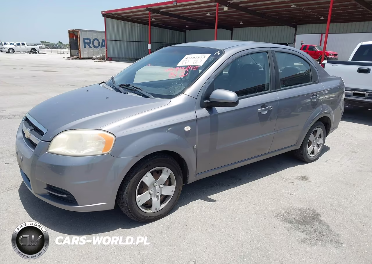 2007 Chevrolet Aveo Ls VIN:KL1TD56607B158368 - 2