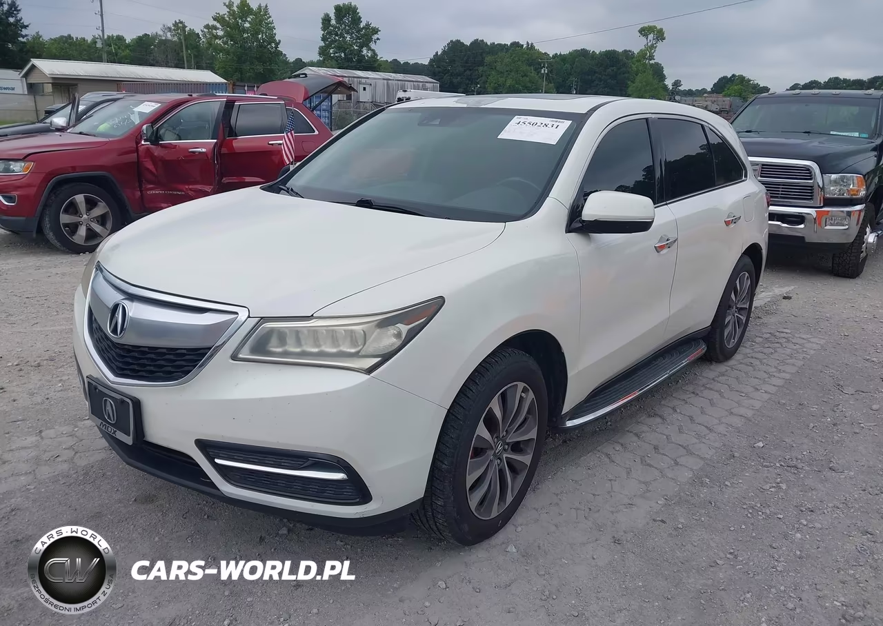 2016 Acura Mdx Technology Entertainment Packages-Technology, Entertainment Acurawatch Plus Packages VIN:5FRYD4H66GB054811 - 2
