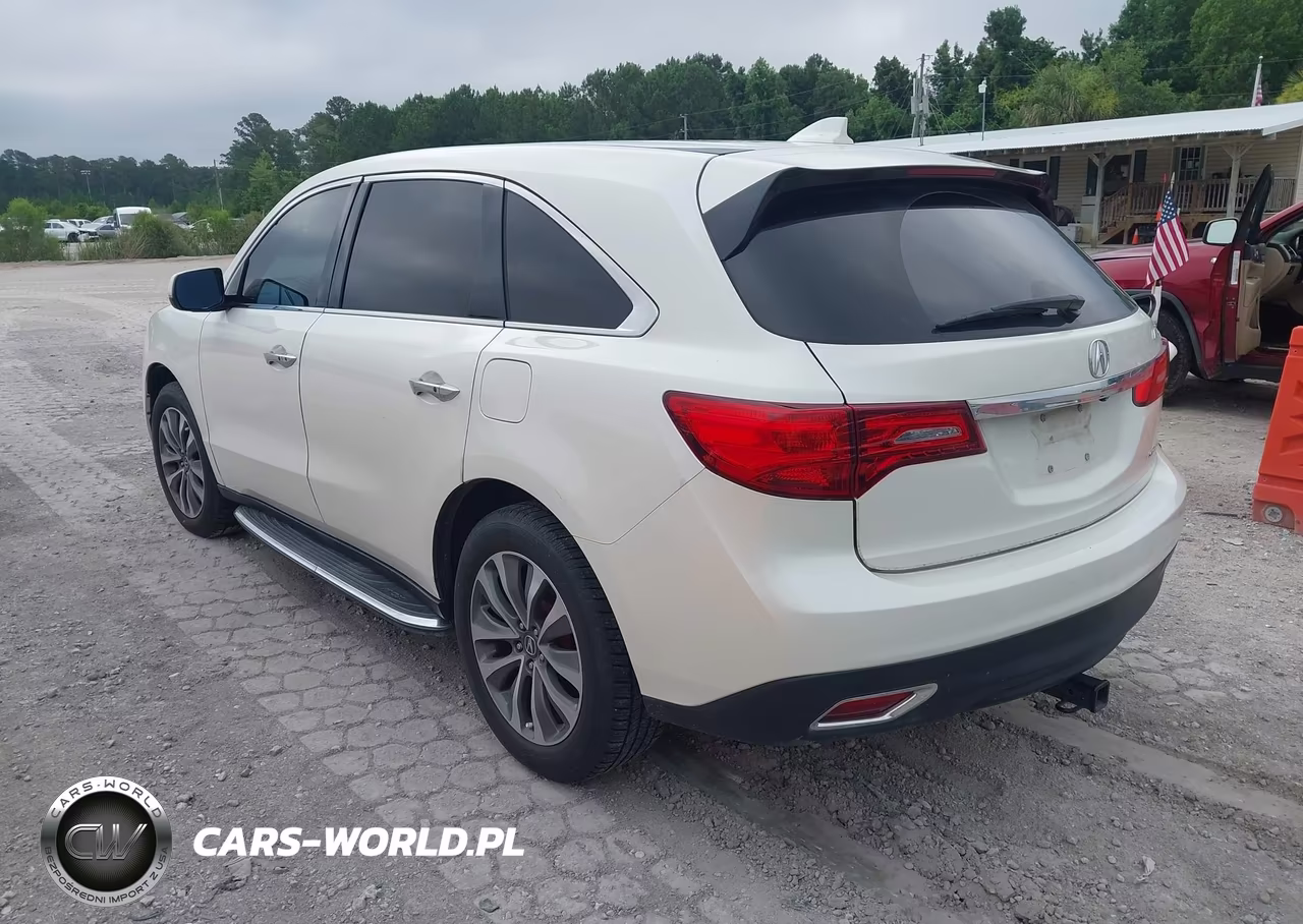2016 Acura Mdx Technology Entertainment Packages-Technology, Entertainment Acurawatch Plus Packages VIN:5FRYD4H66GB054811 - 3