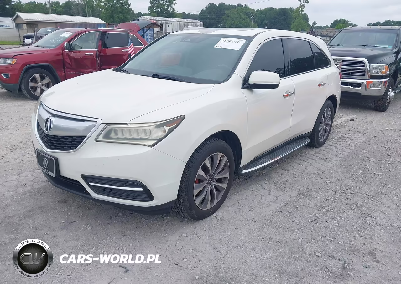 2016 Acura Mdx Technology Entertainment Packages-Technology, Entertainment Acurawatch Plus Packages VIN:5FRYD4H66GB054811 - 6