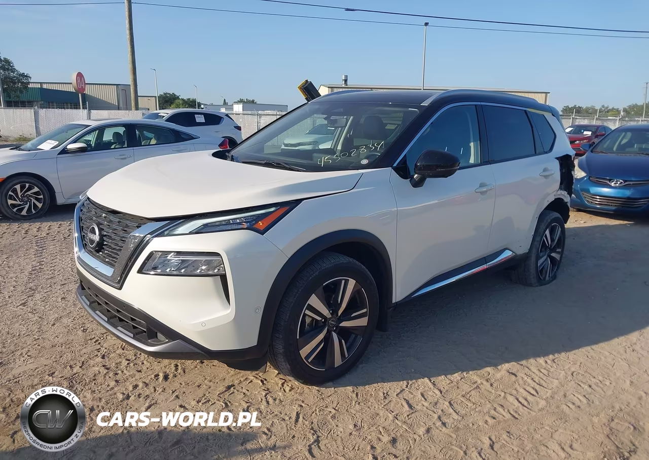 2023 Nissan Rogue Sl Fwd VIN:JN8BT3CA9PW417876 - 2