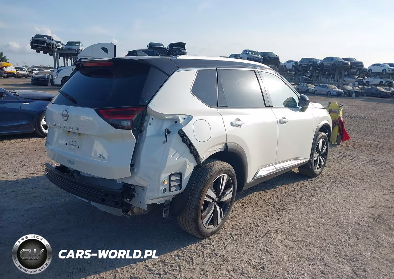 2023 Nissan Rogue Sl Fwd VIN:JN8BT3CA9PW417876 - 4