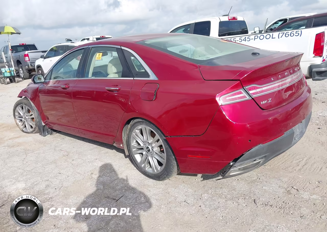 2013 Lincoln Mkz Hybrid VIN:3LN6L2LU0DR820155 - 3