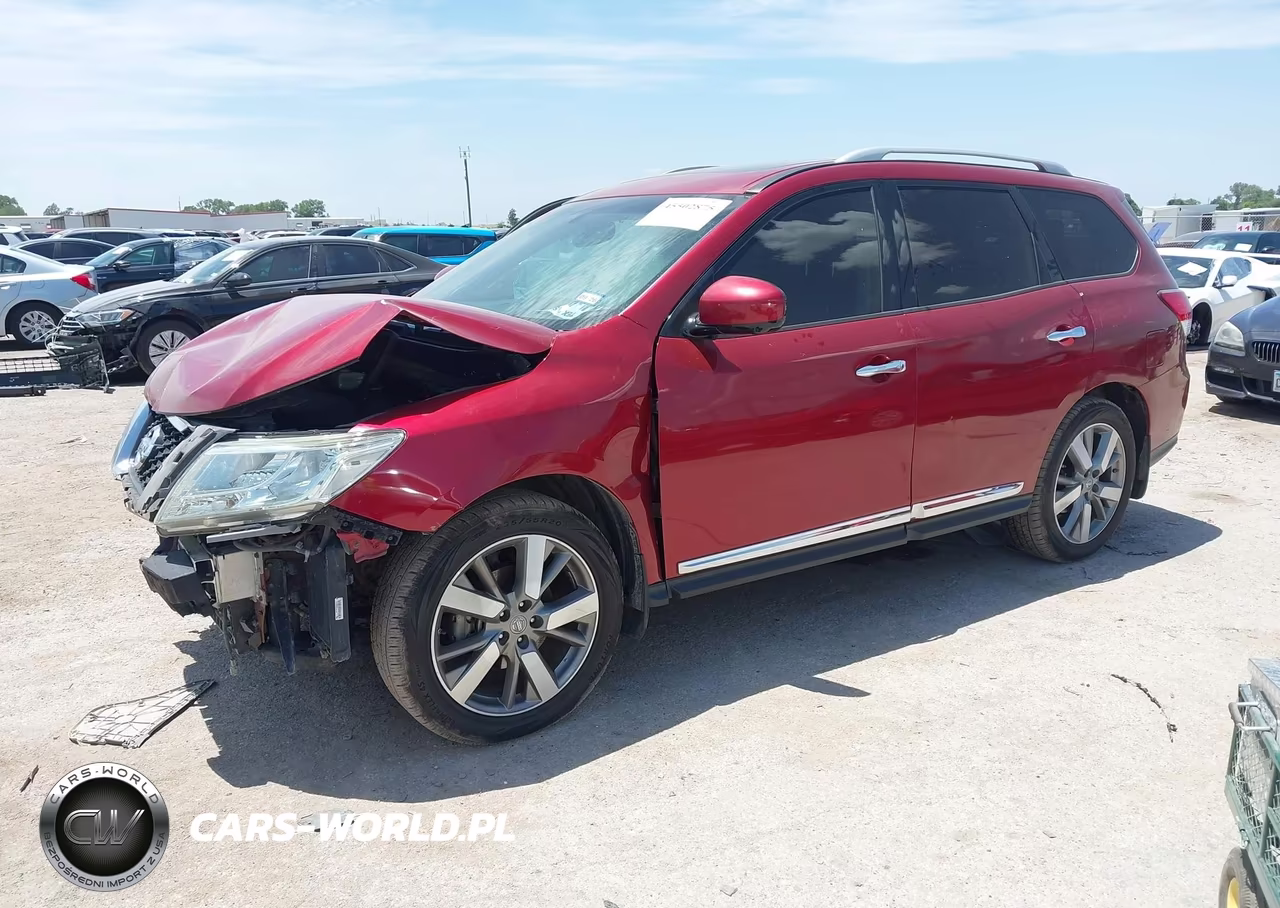 2015 Nissan Pathfinder Platinum VIN:5N1AR2MM2FC608608 - 2