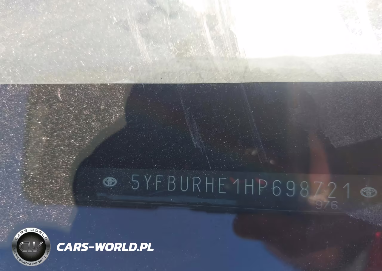 2017 Toyota Corolla Se VIN:5YFBURHE1HP698721 - 9