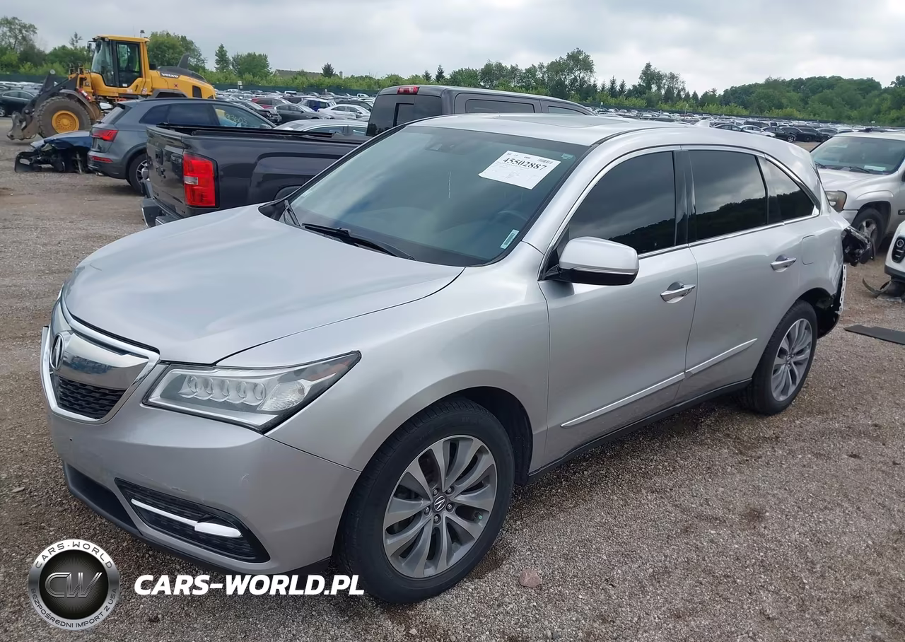 2014 Acura Mdx Technology Package VIN:5FRYD3H49EB010159 - 2