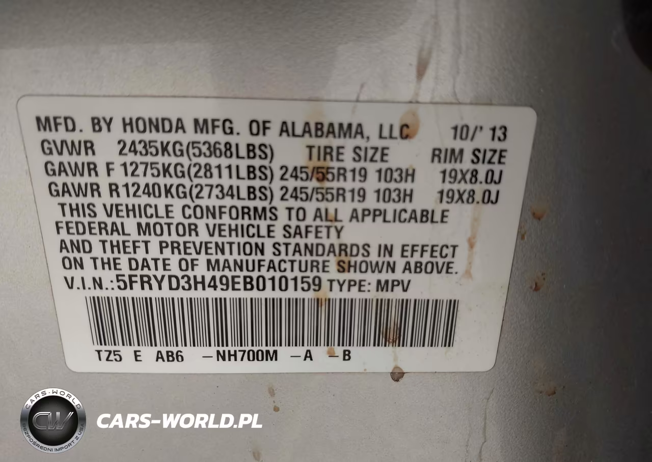 2014 Acura Mdx Technology Package VIN:5FRYD3H49EB010159 - 9