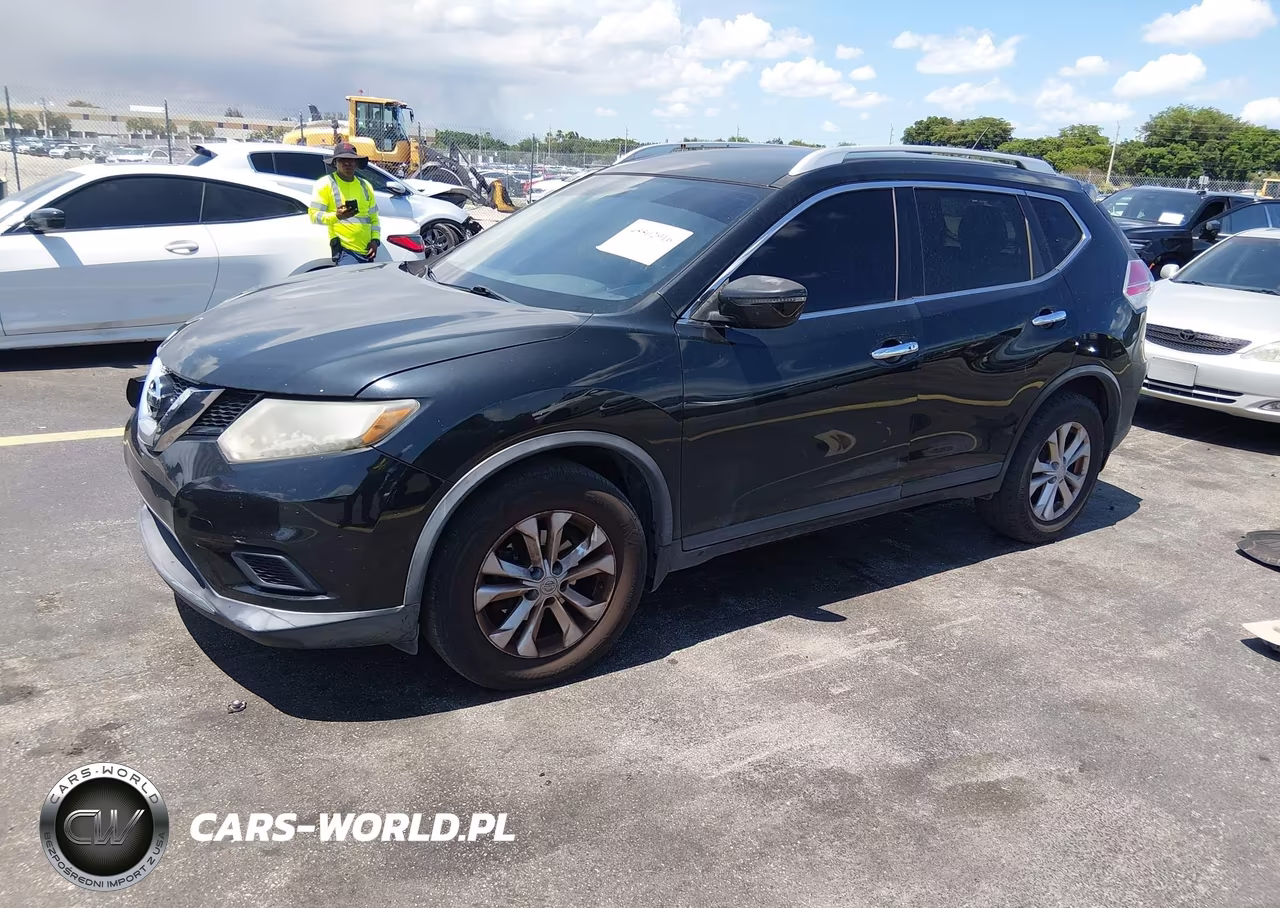 2016 Nissan Rogue Sv VIN:KNMAT2MT2GP639719 - 2