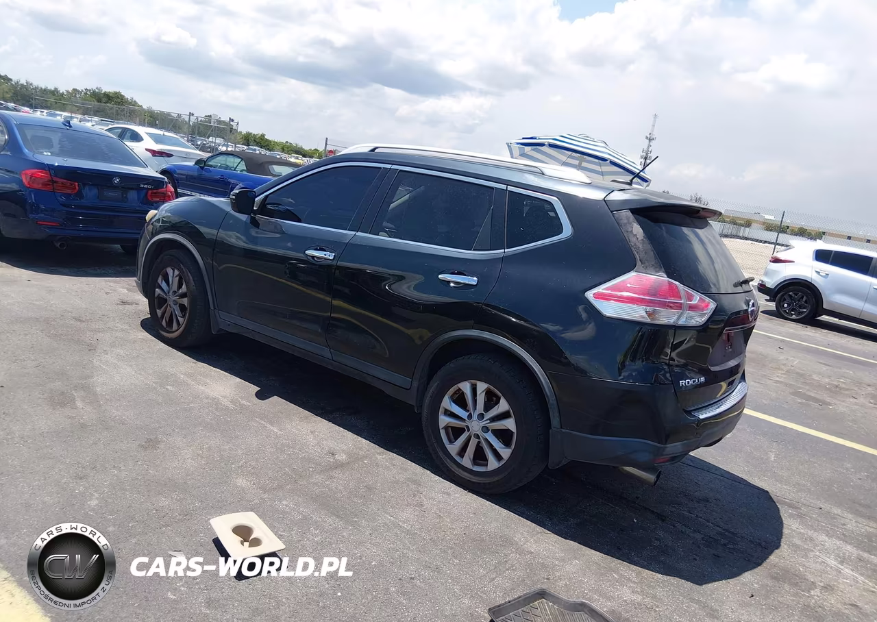 2016 Nissan Rogue Sv VIN:KNMAT2MT2GP639719 - 3