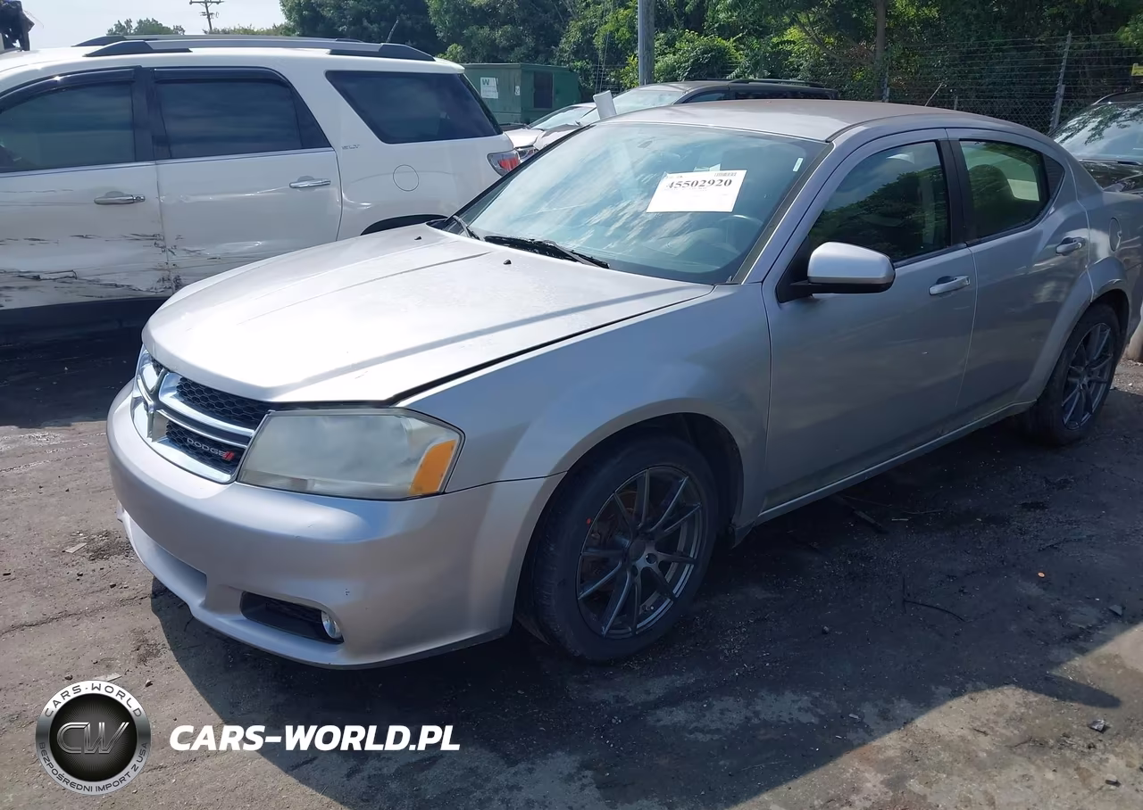 2013 Dodge Avenger Sxt VIN:1C3CDZCGXDN583740 - 2