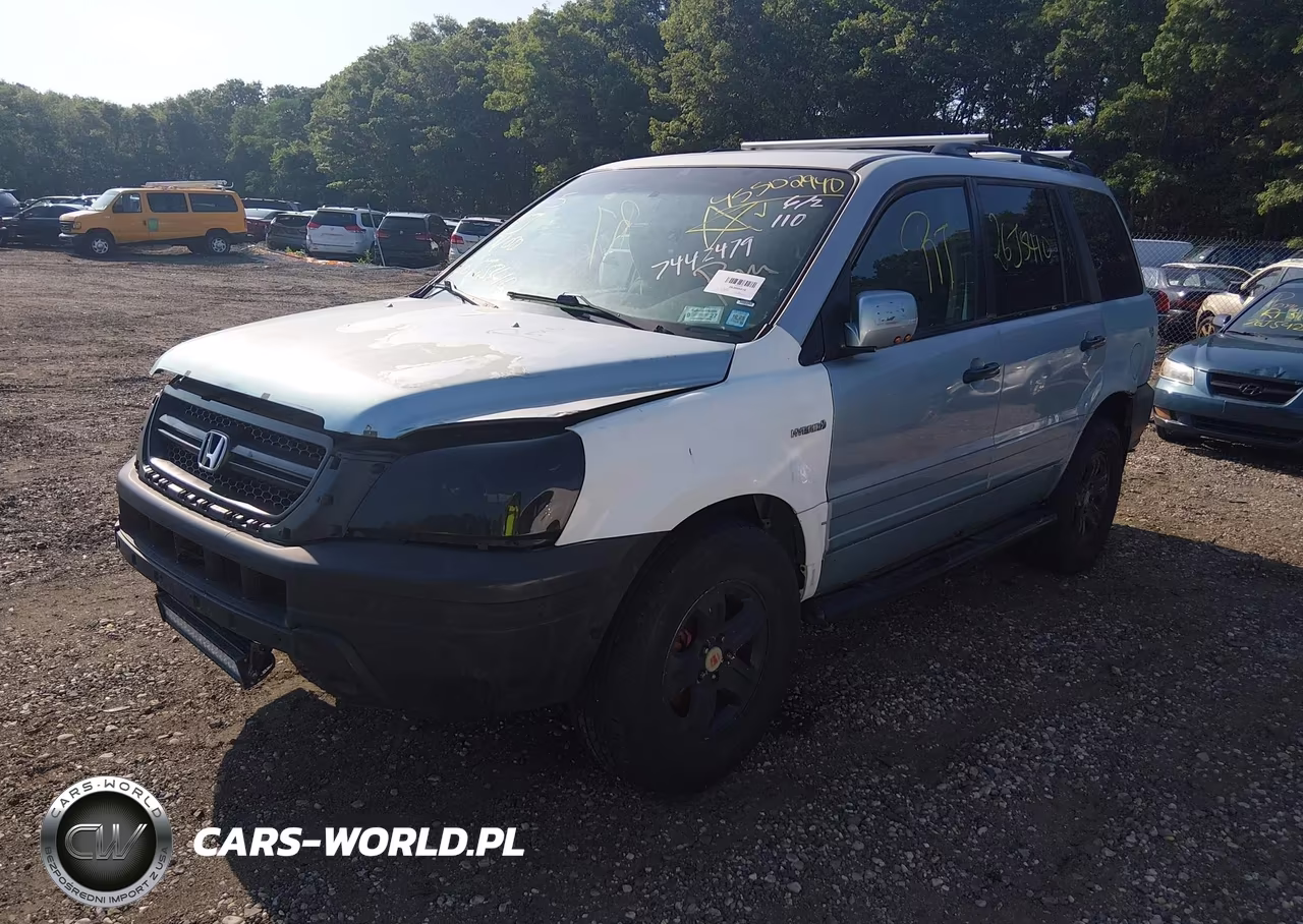 2003 Honda Pilot Ex VIN:2HKYF18473H525188 - 2