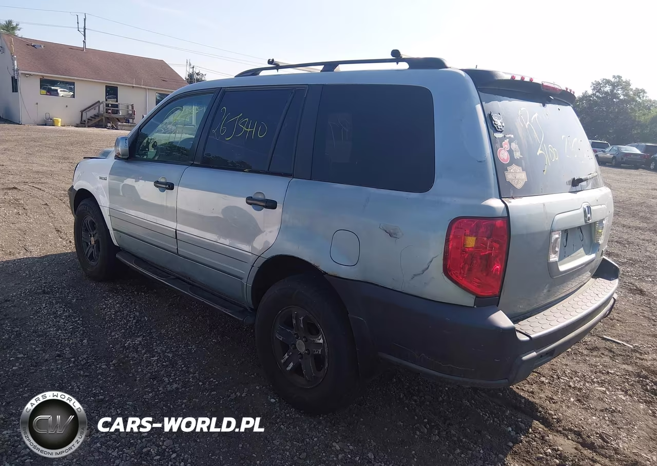 2003 Honda Pilot Ex VIN:2HKYF18473H525188 - 3