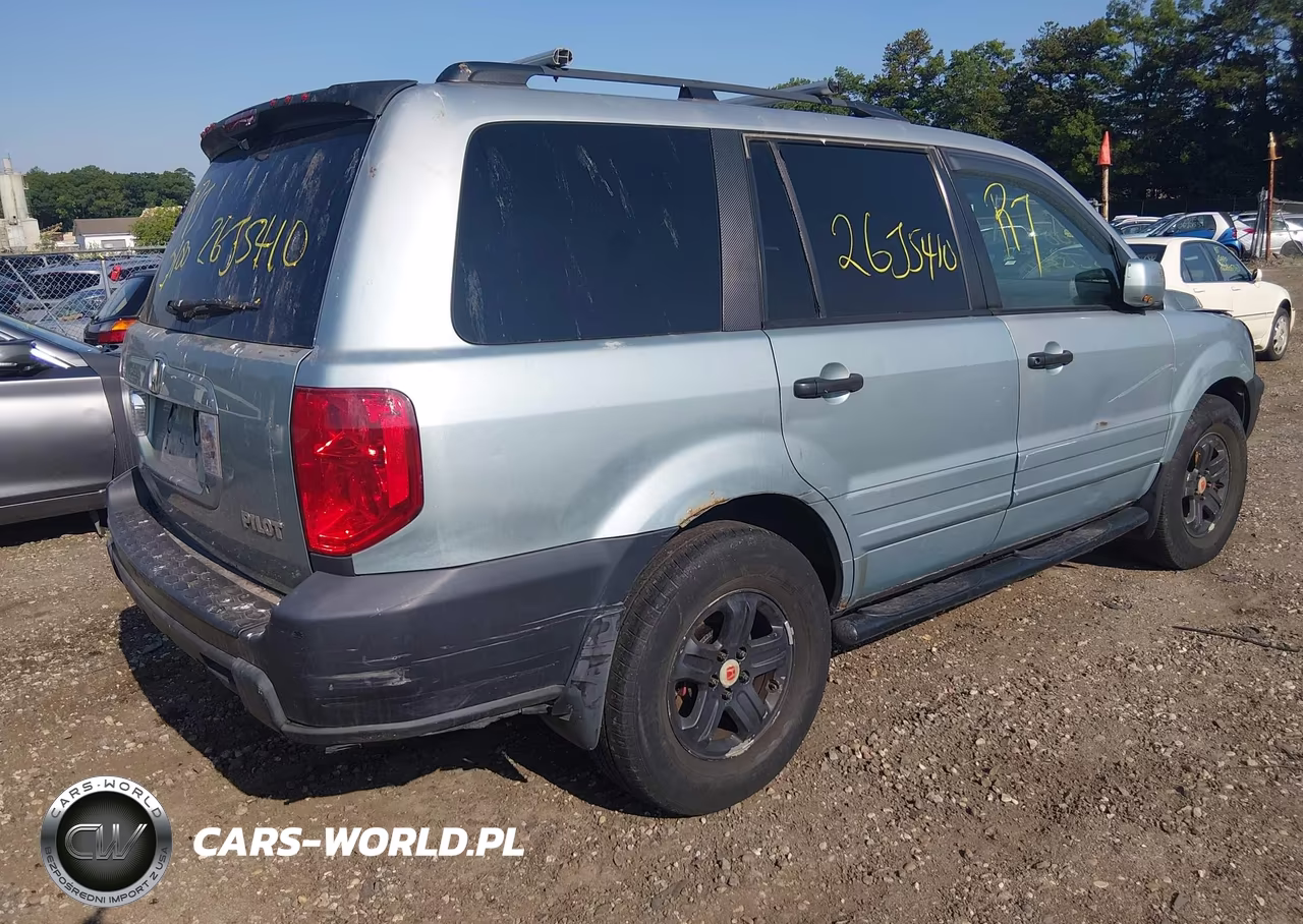 2003 Honda Pilot Ex VIN:2HKYF18473H525188 - 4
